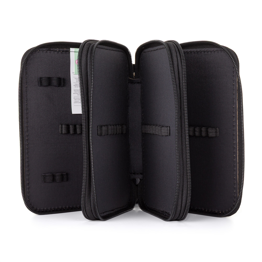 Penál 3 p. prázdný UNICOLOR Mocca